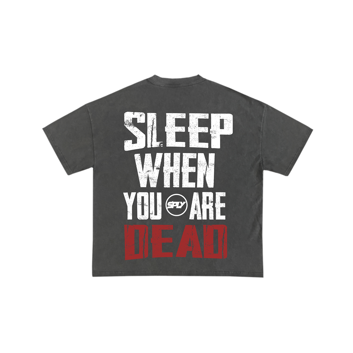 ESSENTIAL TEE - WASHED BLACK