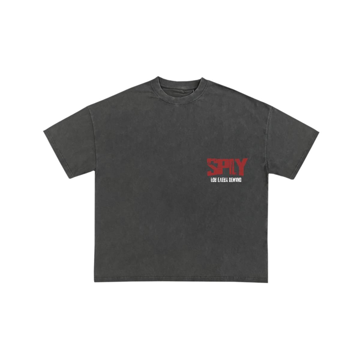 ESSENTIAL TEE - WASHED BLACK